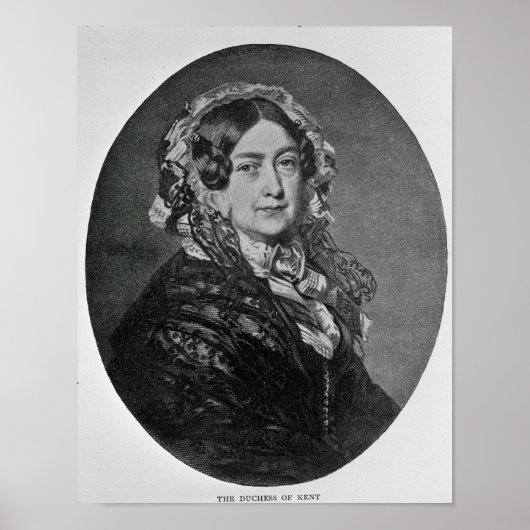 De Duchess van Kent Poster (Voorkant)