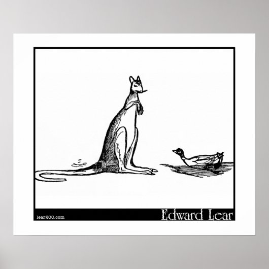 De Duck en de Kangaroo Poster (Voorkant)