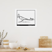 De Duck en de Kangaroo Poster (Keuken)