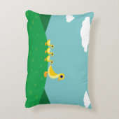 De Duck-familie Decoratief Kussen (Achterkant (Verticaal))