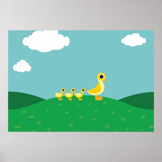 De Duck-familie Poster (Voorkant)