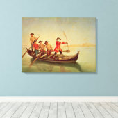 De Duck Hunt Canvas Afdruk (Insitu (Houten vloer))