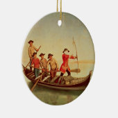 De Duck Hunt Keramisch Ornament (Rechts)