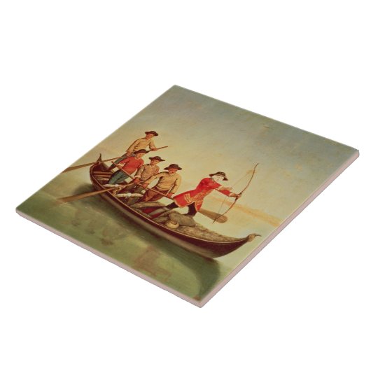 De Duck Hunt Tegeltje (Zijkant)