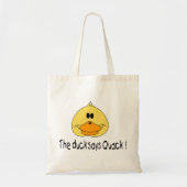De Duck zegt Quack Tote Bag (Voorkant)