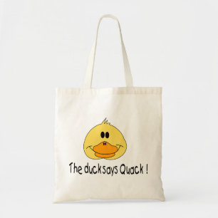 De Duck zegt Quack Tote Bag