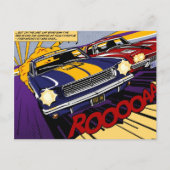 De Duel: Mustang vs. Corvette Briefkaart (Voorkant)