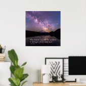 'De duidelijkste weg naar het universum' J Muir ci Poster (Thuiskantoor)