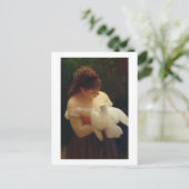 De duif briefkaart (Staand voorkant)