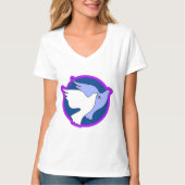 De duif is een symbool van vrede t-shirt (Voorkant)