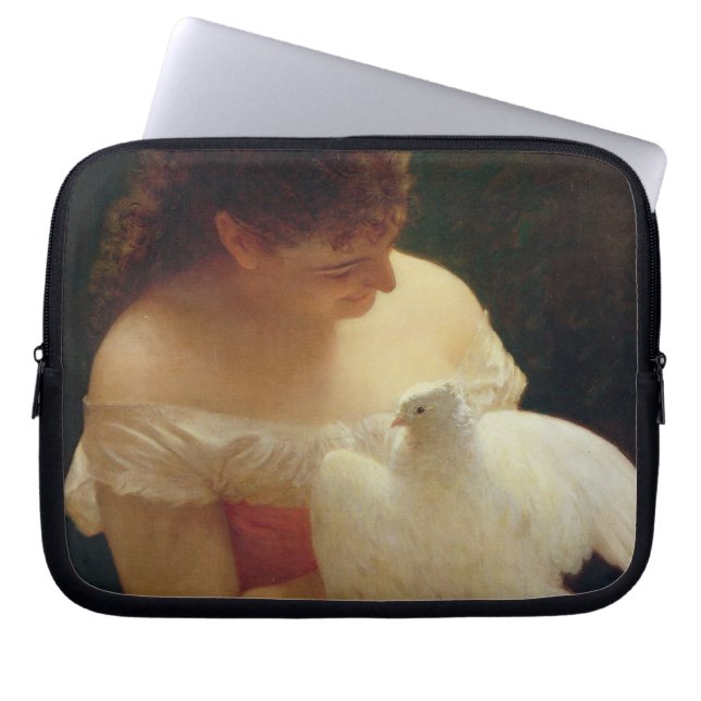 De duif laptop sleeve (Voorkant)