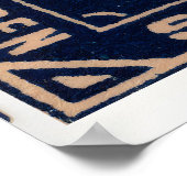 De Duif - Matchbox Print - Zweedse Muurkunst (Hoek)