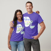 De duif moet naar school. t-shirt (Unisex)