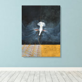 De Duif, No 5 | Hilma af Klint Canvas Afdruk (Insitu (Houten vloer))