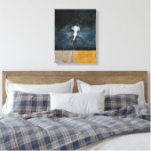 De duif, nr. 5 | Hilma af Klint Canvas Afdruk (Insitu (Slaapkamer))