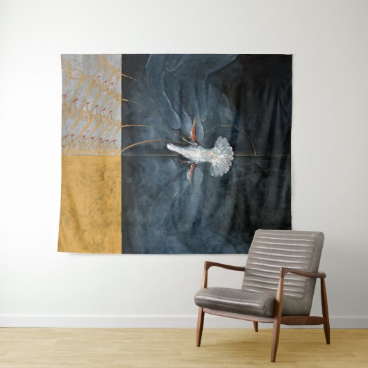 De duif, nr. 5 | Hilma af Klint Wandkleed (In Situ (horizontaal))