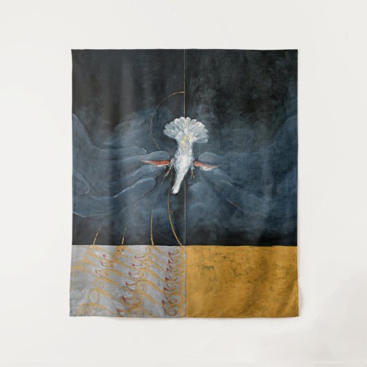 De duif, nr. 5 | Hilma af Klint Wandkleed (Voorkant)