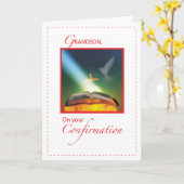 De Duif van de Bevestiging van de kleinzoon, Kaart (Gele Bloem)