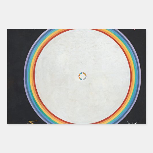 De duif van Hilma af Klint Inpakpapier Vel (Voorkant 3)