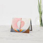 De duif van Hilma af Klint Kaart (Voorkant)