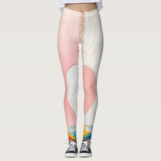 De duif van Hilma af Klint Leggings (Voorkant)