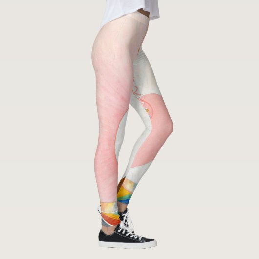 De duif van Hilma af Klint Leggings (Rechts)