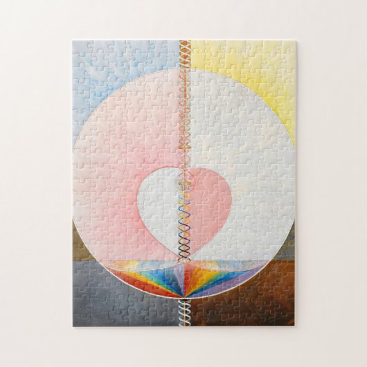 De duif van Hilma af Klint Legpuzzel (Verticaal)