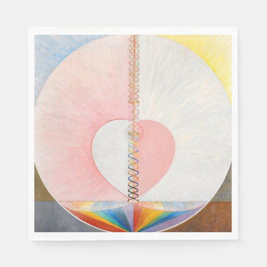 De duif van Hilma af Klint Servet (Voorkant)