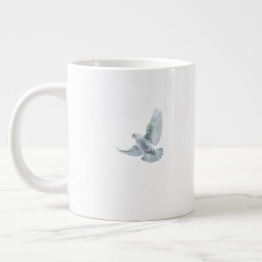 De Duif van vrede Grote Koffiekop (Links)