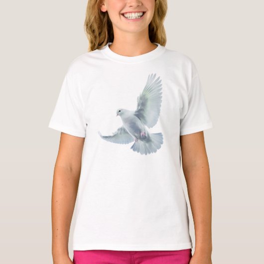 De Duif van vrede T-shirt (Voorkant)