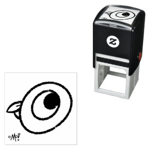De duif zelf inkend rubberstempel zelfinktende stempel