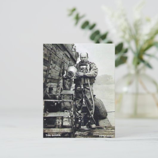 De duiker briefkaart (Staand voorkant)