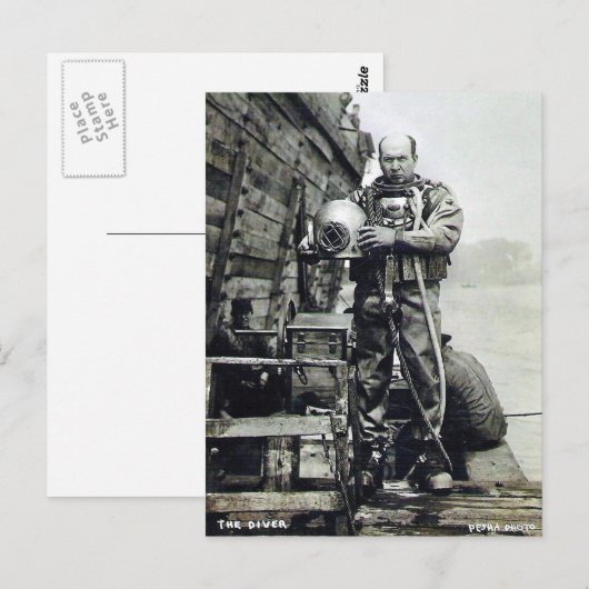 De duiker briefkaart (Voorkant / Achterkant)