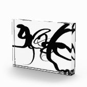 De duikers: Abstract Zwart & Wit Fotoblokken (Rechts)