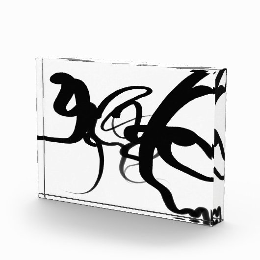 De duikers: Abstract Zwart & Wit Fotoblokken (Rechts)