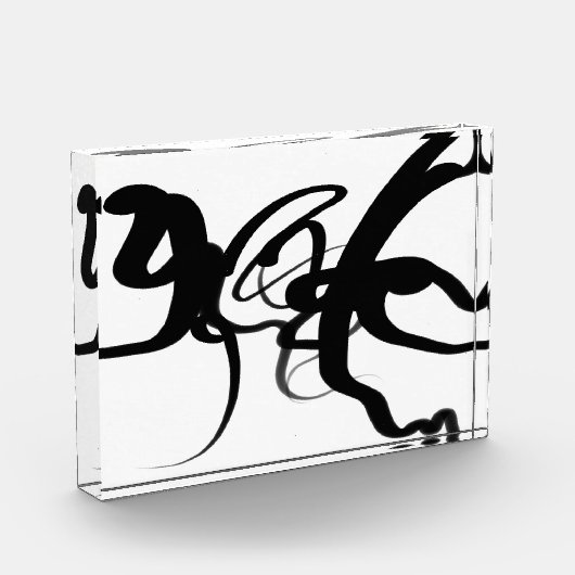 De duikers: Abstract Zwart & Wit Fotoblokken (Links)