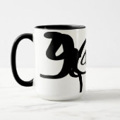 De duikers: Abstract Zwart & Wit Mok (Links)