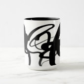 De duikers: Abstract Zwart & Wit Mok (Midden)