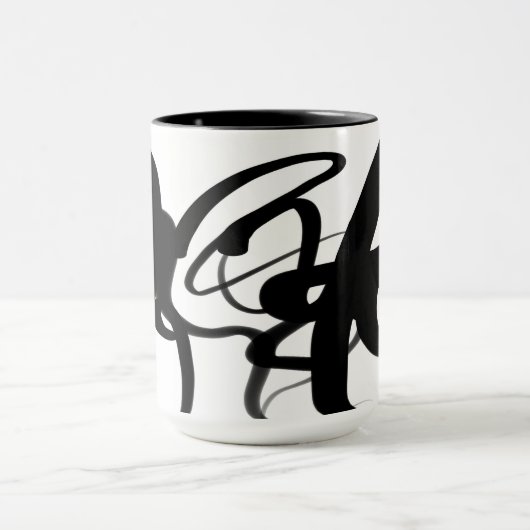 De duikers: Abstract Zwart & Wit Mok (Midden)