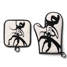 De duikers: Abstract Zwart & Wit