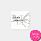 De duikers: Abstract Zwart & Wit Post-it® Notes