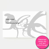 De duikers: Abstract Zwart & Wit Post-it® Notes