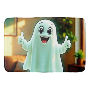 De duimen van Happy Ghost Badmat