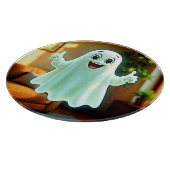 De duimen van Happy Ghost Snijplank (Hoek)