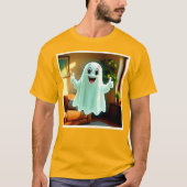 De duimen van Happy Ghost T-shirt (Voorkant)
