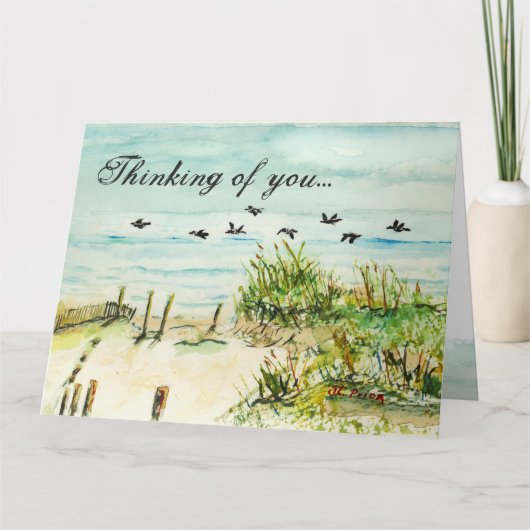 De Duinen van het zand en de BuitenBanken Kaart (Voorkant)