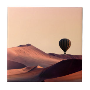 De Duinen van Namibië in het Nationaal Park Namib Tegeltje
