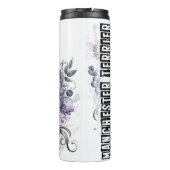 De duistere bloei van de Manchester Terrier Thermosbeker (Achterkant)