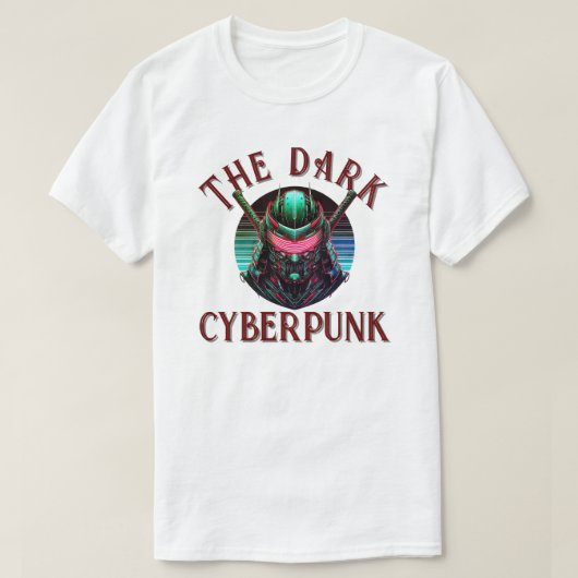 De duistere cyberpunk t-shirt (Design voorkant)