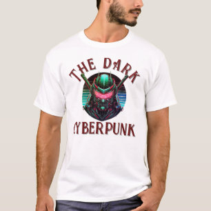 De duistere cyberpunk t-shirt